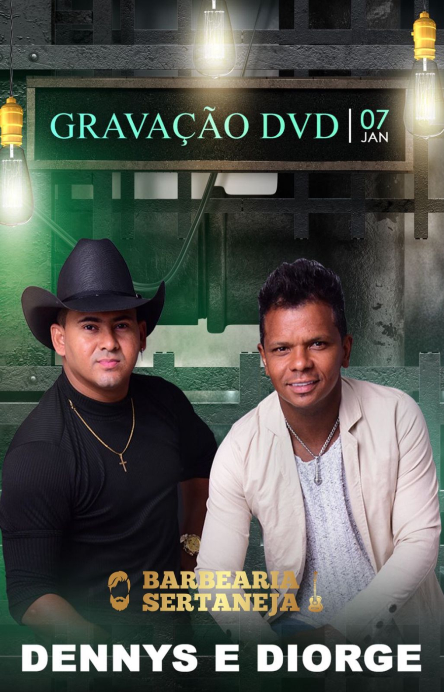 Gravação do DVD de Dennys & Diorge reúne estrelas da música sertaneja em Goiânia